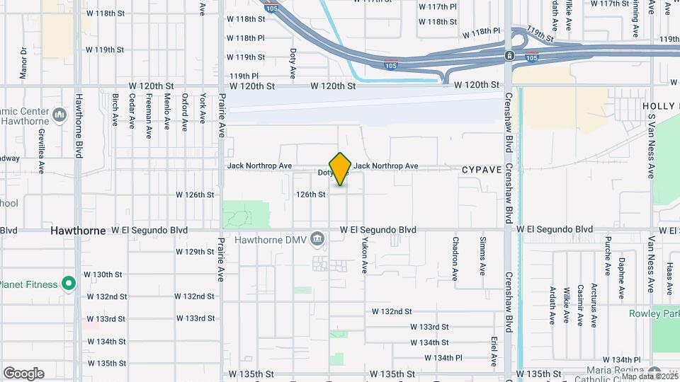 12533 Cranbrook Ave Map and Location Details