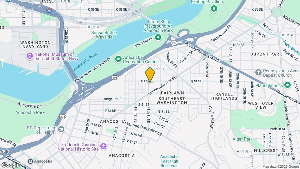1608 18th St SE, Unit 1 Map and Location Details
