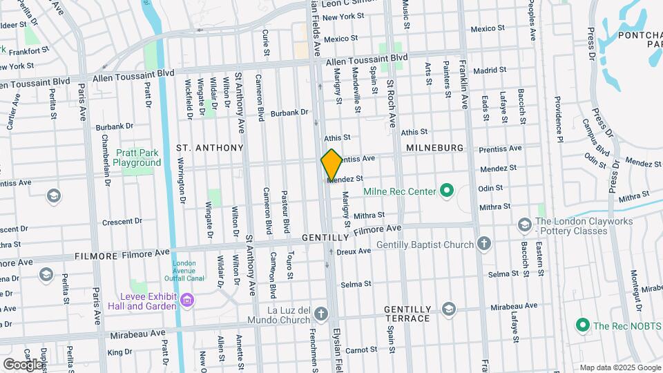 5519 Elysian Fields Ave Mapa y Detalles de la Ubicación