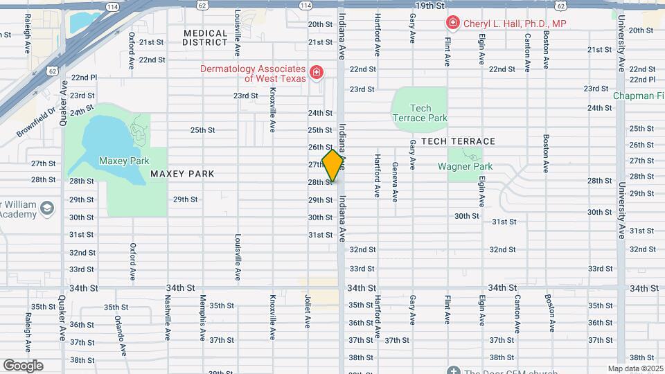 3405 28th St Map and Location Details