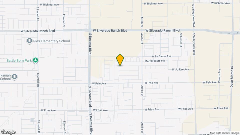 4587 Bayley Skye Ave Map and Location Details