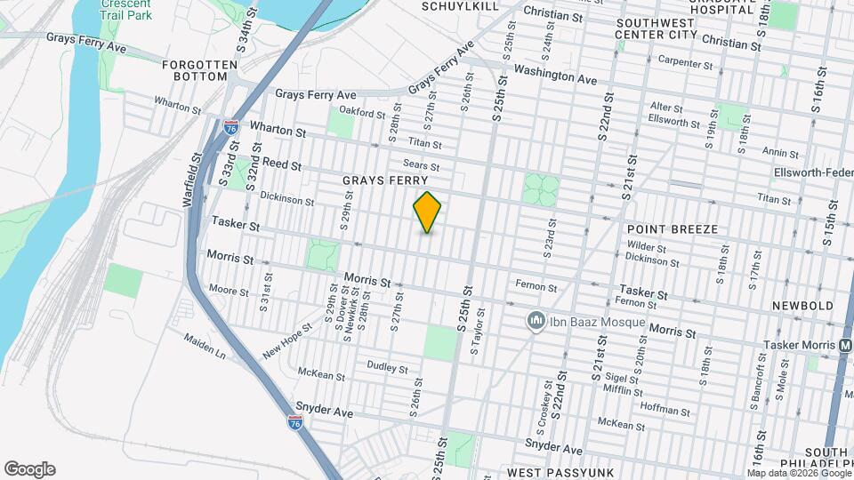 1530 S Bailey St Mapa y Detalles de la Ubicación