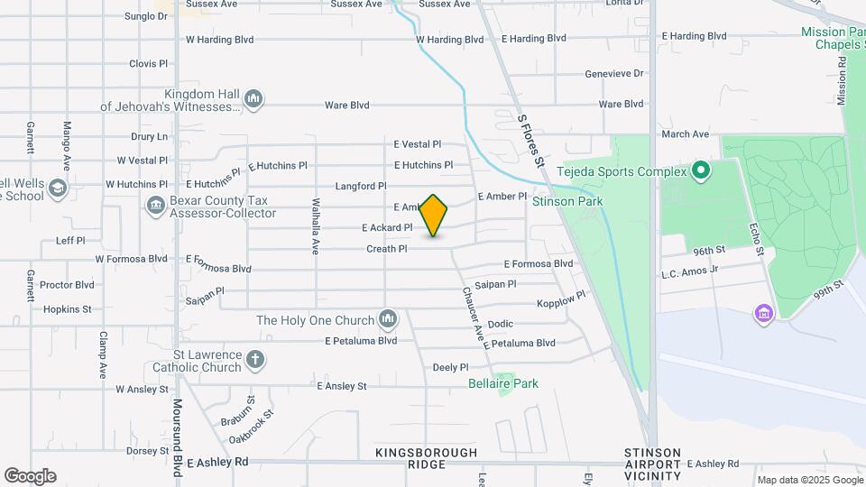 407 Creath Pl Mapa y Detalles de la Ubicación