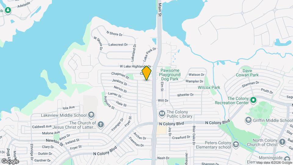 4625 Chapman St Mapa y Detalles de la Ubicación