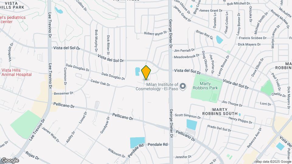 11417 Rex Baxter Dr Map and Location Details