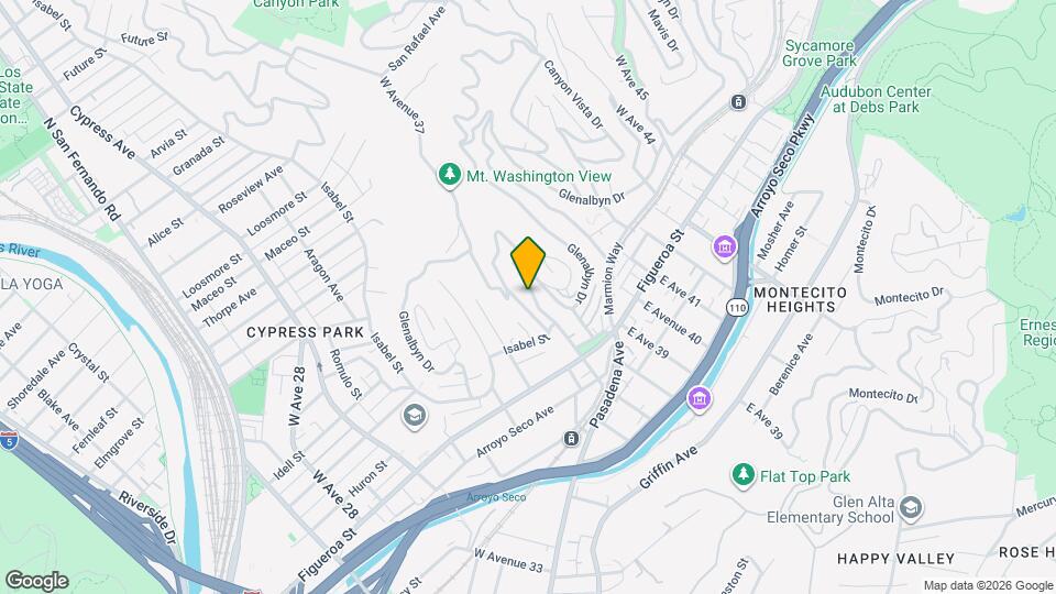 444 W Avenue 37 Map and Location Details