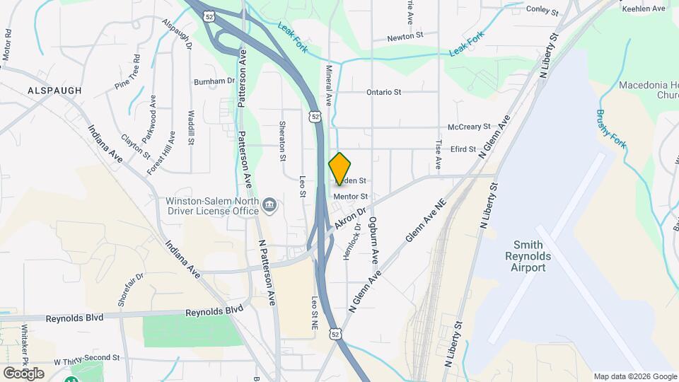 515 Mentor St Map and Location Details