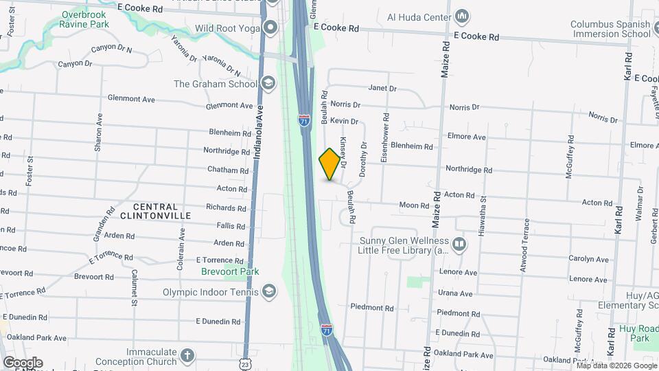 3717 Beulah Rd Mapa y Detalles de la Ubicación