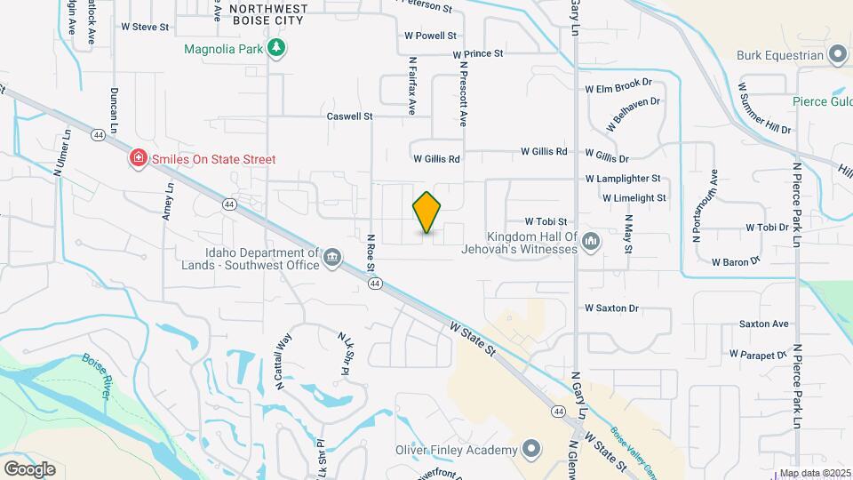 6024 N Masago Ave Map and Location Details