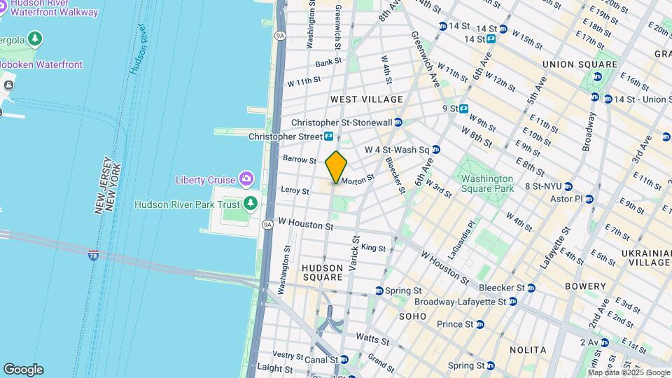 424-426 Hudson St Mapa y Detalles de la Ubicación