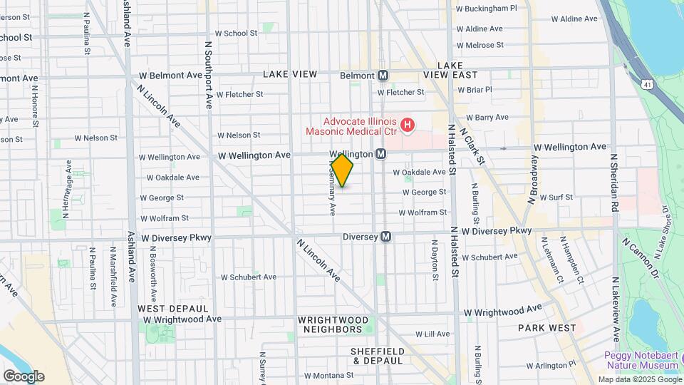 1044 W George St, Unit #1050-101 Mapa y Detalles de la Ubicación
