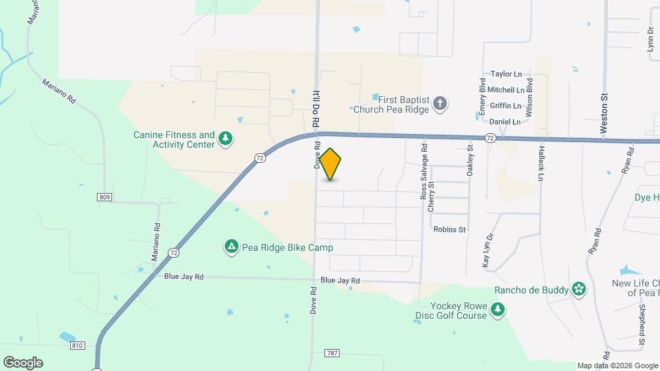 1906 Farmer St Map and Location Details