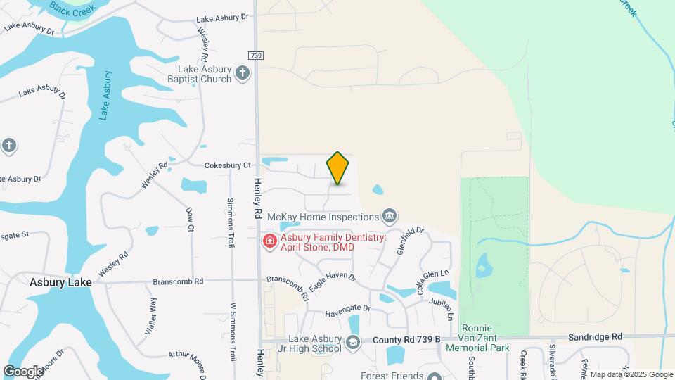 3022 Plantation Ridge Dr Map and Location Details