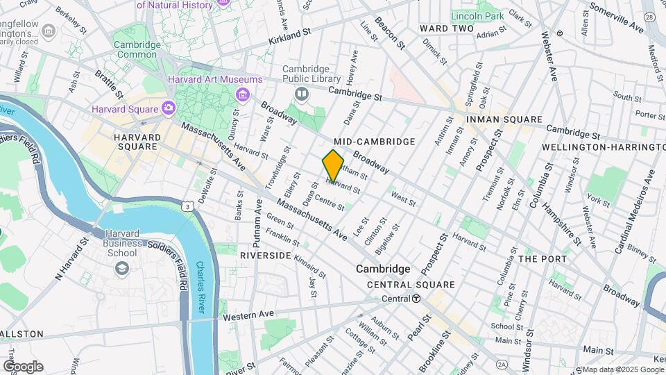 336 Harvard St, Unit 3 Map and Location Details
