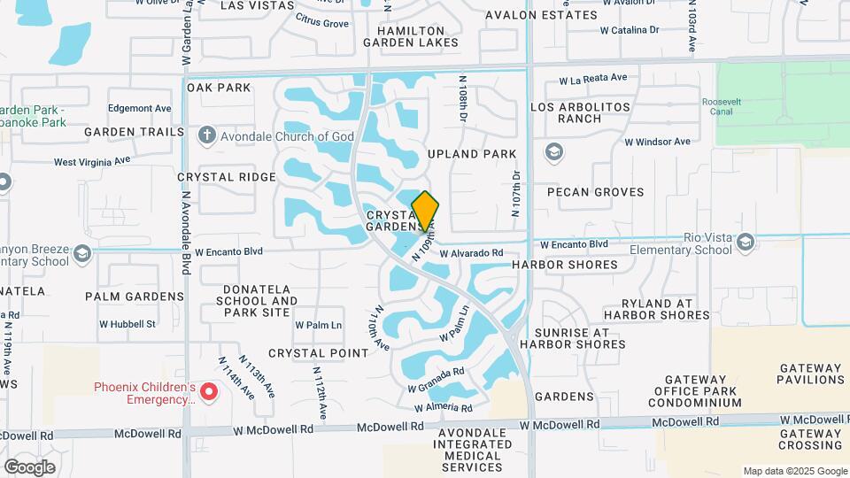 2074 N 109th Ave Map and Location Details