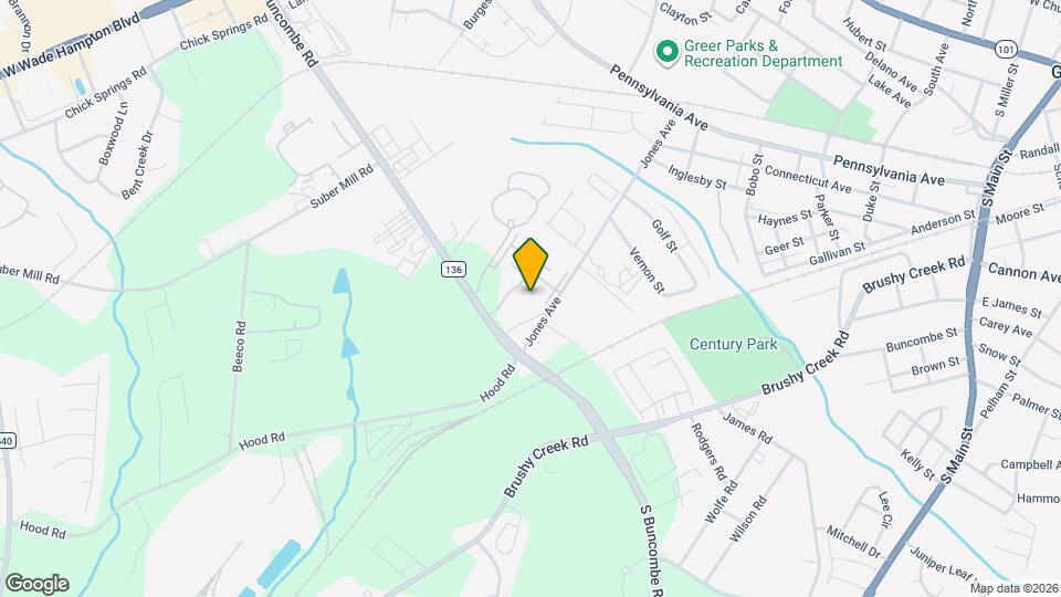 836 Pennypacker Ct Map and Location Details