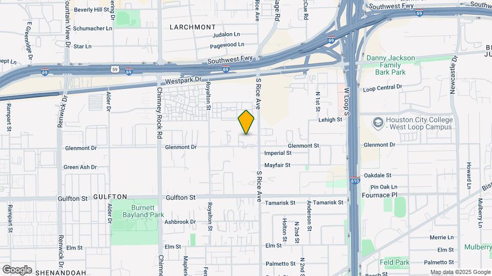 South Rice Apartments Mapa y Detalles de la Ubicación