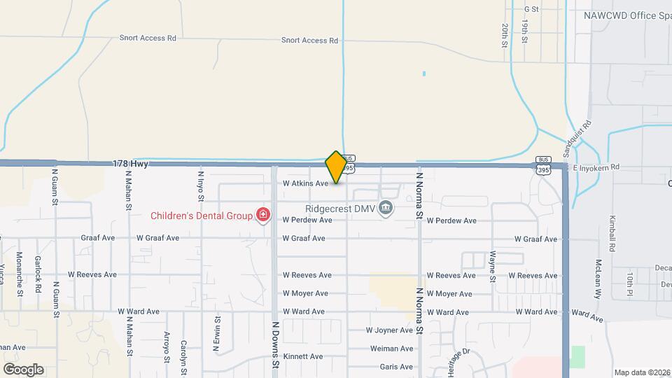 709 W Atkins Ave, Unit A Mapa y Detalles de la Ubicación