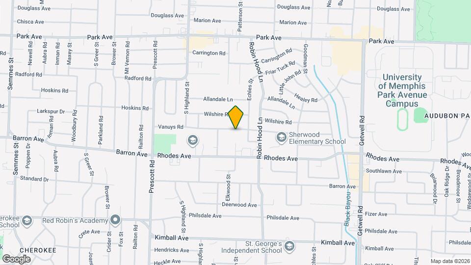 3621 Vanuys Rd Map and Location Details