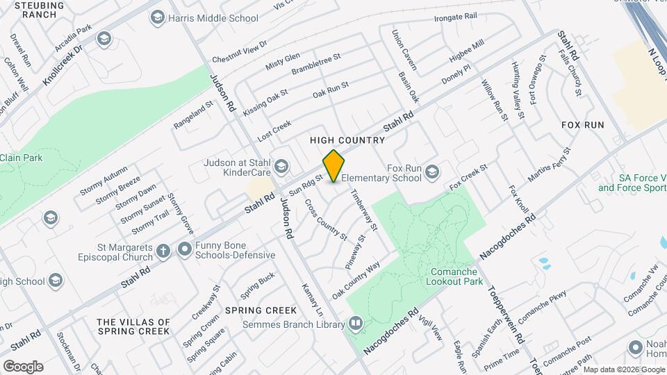 2915 Eagle Rdg Mapa y Detalles de la Ubicación