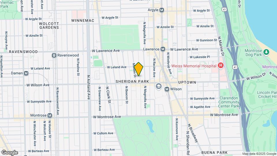 4615 N Malden St Mapa y Detalles de la Ubicación
