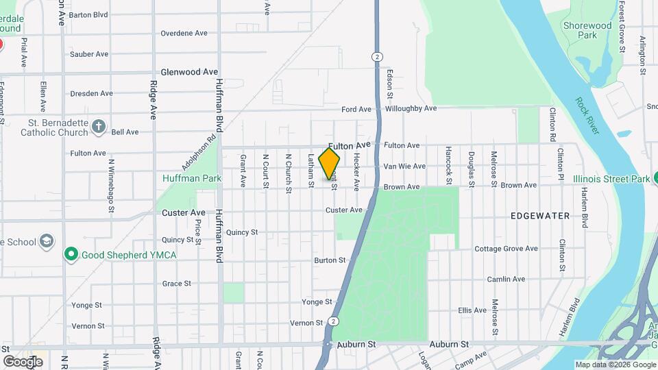 2204 Fremont St Map and Location Details