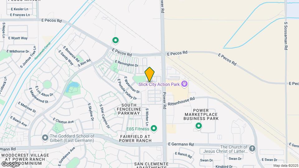 3617 S Winter Ln Map and Location Details