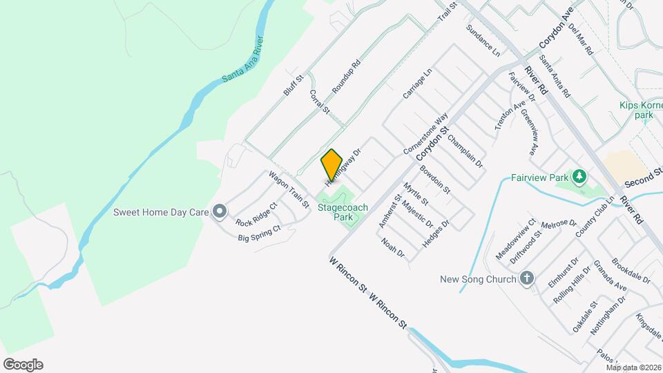 917 Hemingway Dr Map and Location Details