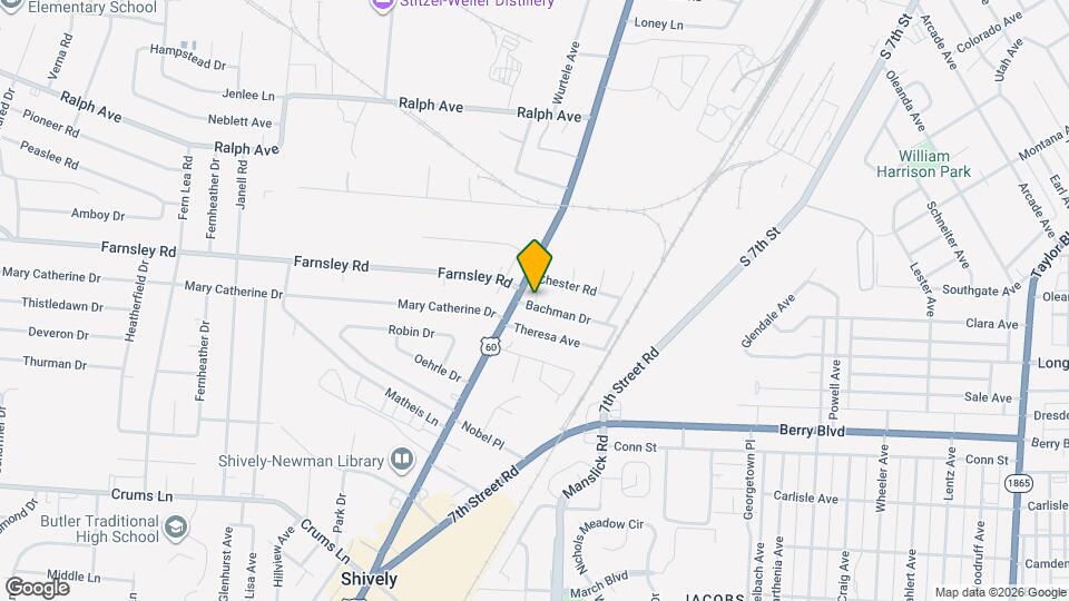1733 Bachmann Dr, Unit Apt 2 Map and Location Details