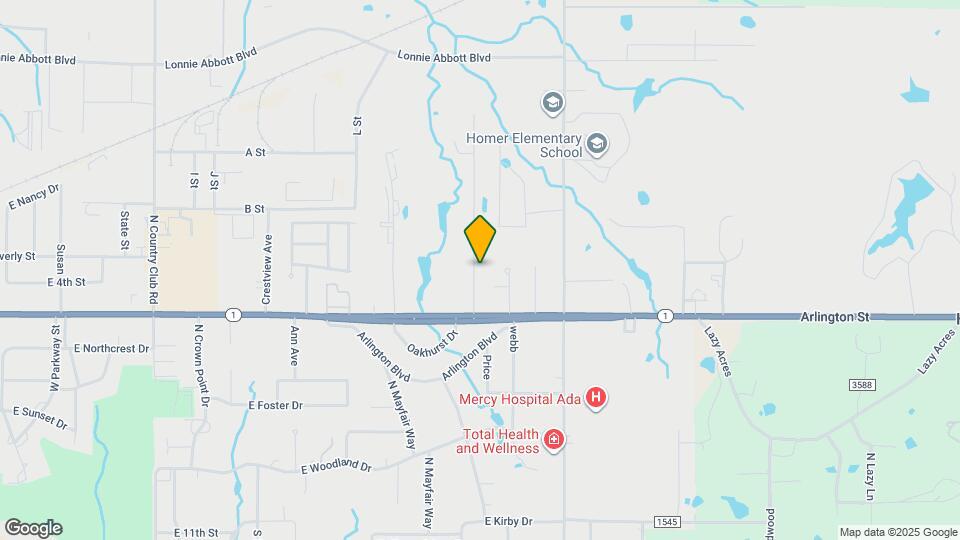 808 N Wolfe Ln Map and Location Details