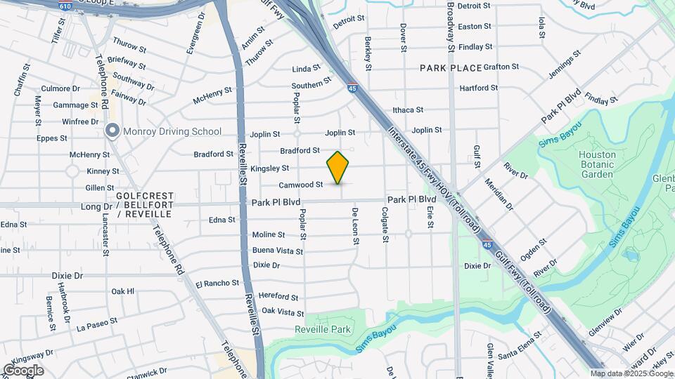 7740 Camwood St Map and Location Details