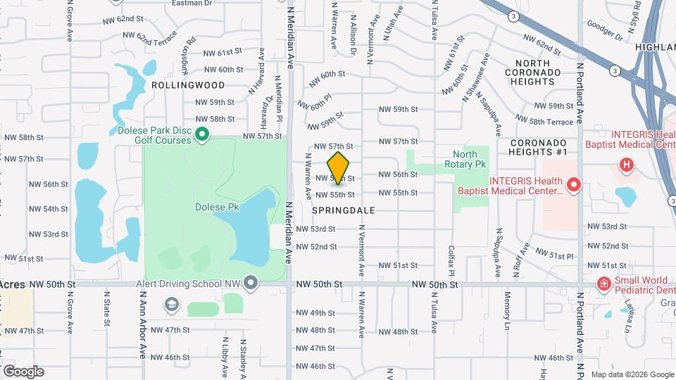 4325 NW 55th St Map and Location Details