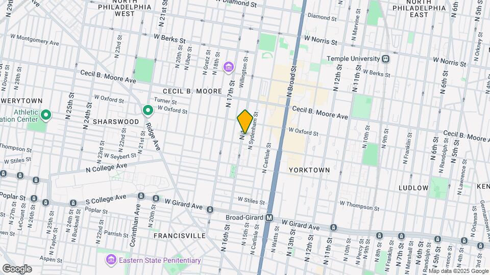 1511 N 16th St Mapa y Detalles de la Ubicación