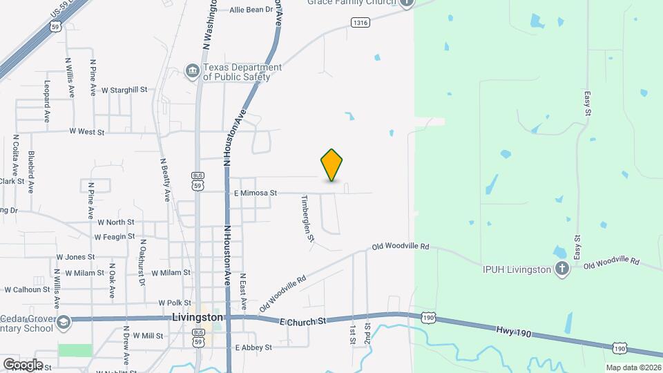 801 Forest Hollow Map and Location Details