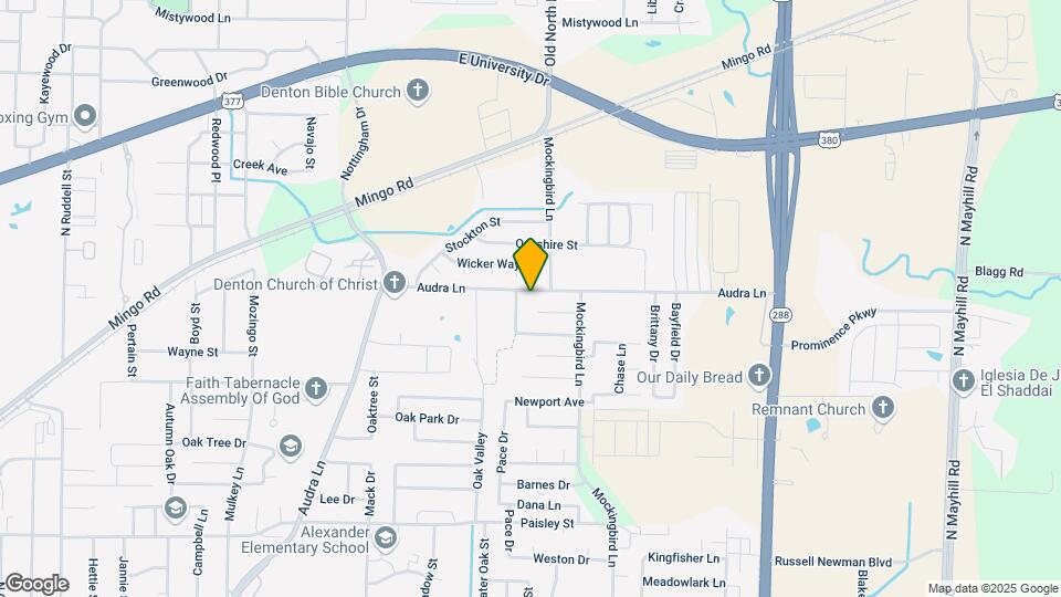 1700 Audra Ln Map and Location Details