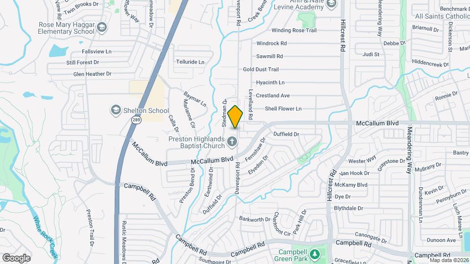 6406 Shakespeare Pl Map and Location Details