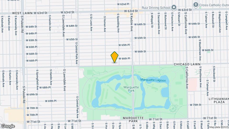 3316-3322 W 67th St Map and Location Details