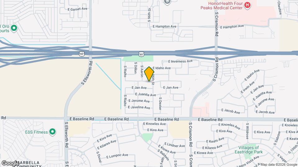 9547 E Impala Ave Map and Location Details