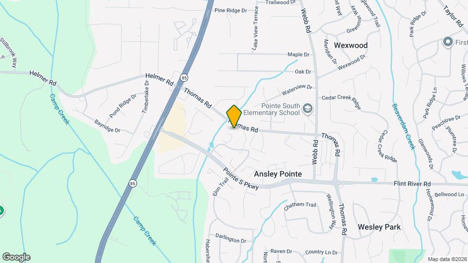 8574 Creekwood Way Map and Location Details