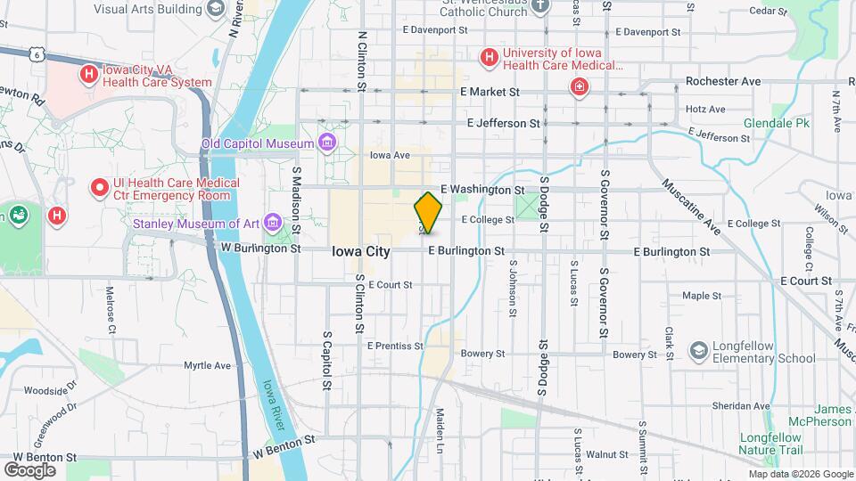 224 S Linn St Map and Location Details