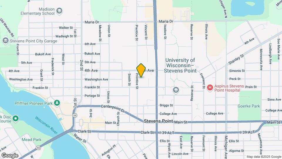 805 Prentice St, Unit 204 Mapa y Detalles de la Ubicación