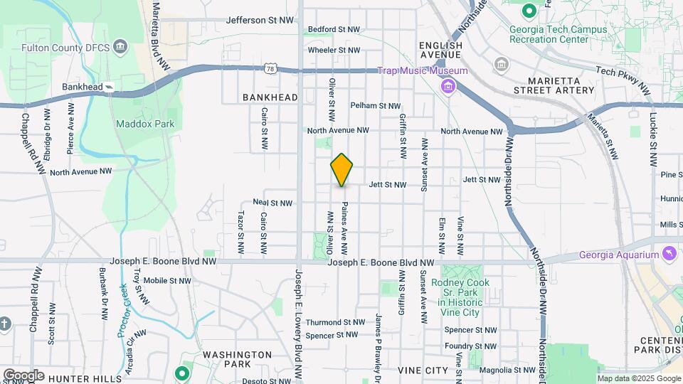 450 Paines Ave NW Map and Location Details