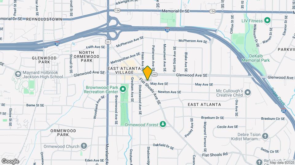 1350 May Ave SE Mapa y Detalles de la Ubicación
