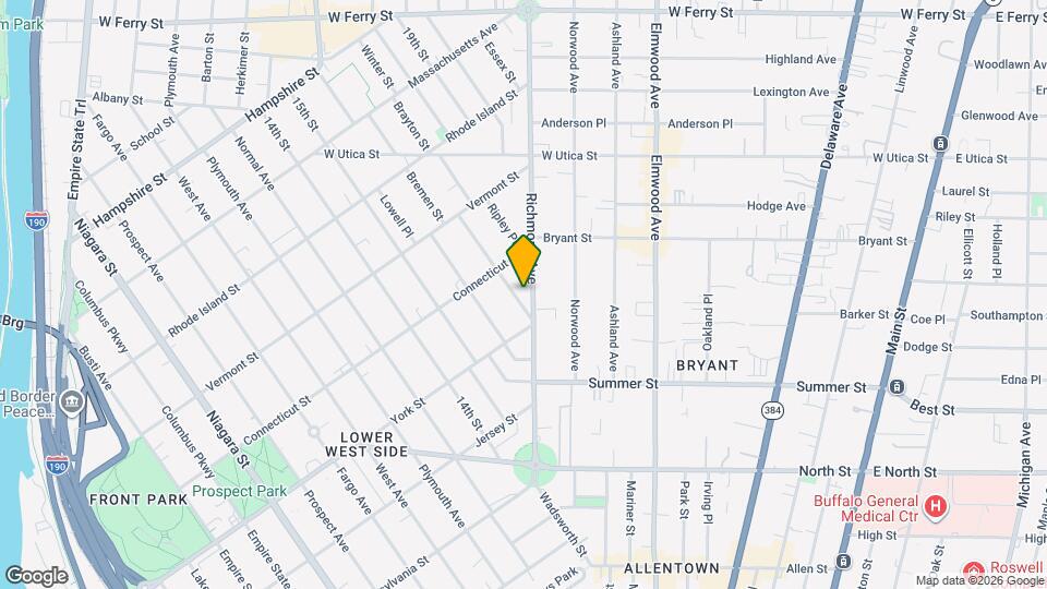 176 Richmond Ave Map and Location Details