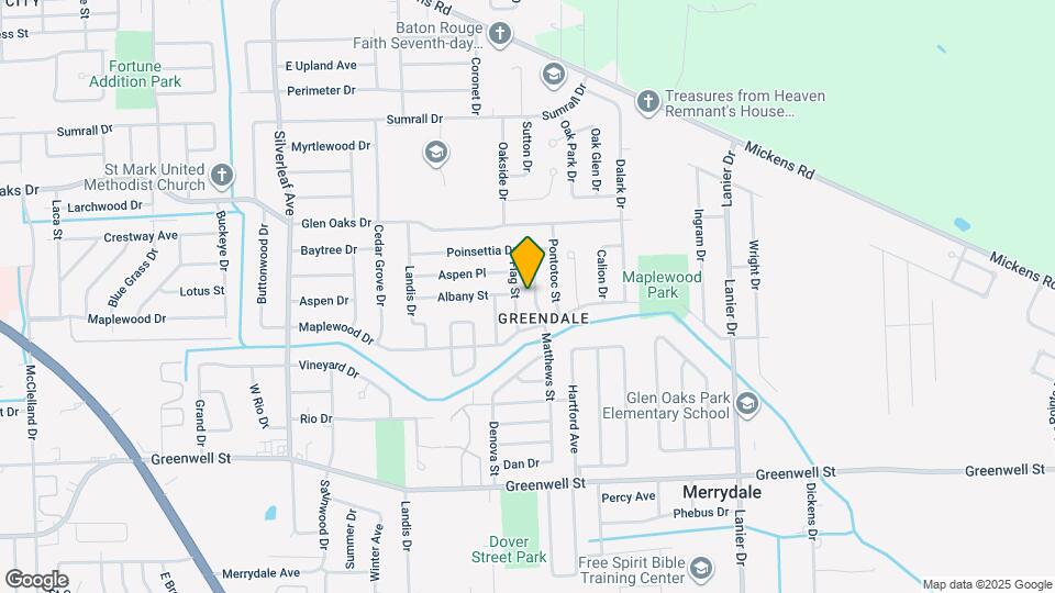 6173 Matthews St Map and Location Details