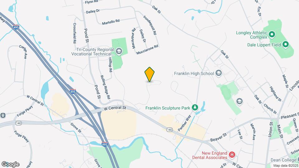 1812 Franklin Crossing Rd Map and Location Details