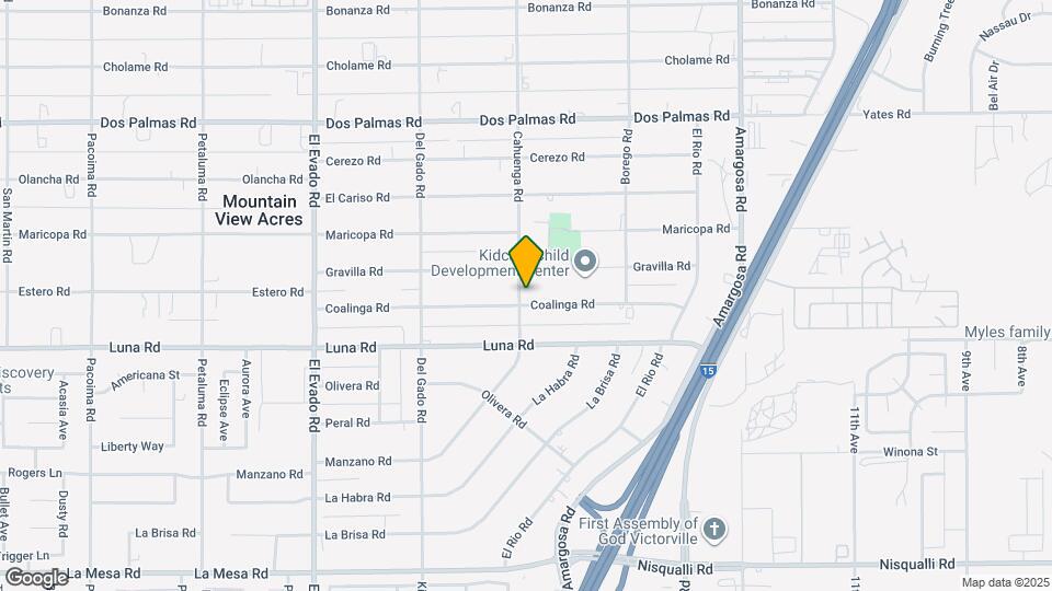 13393 Cahuenga Rd Map and Location Details