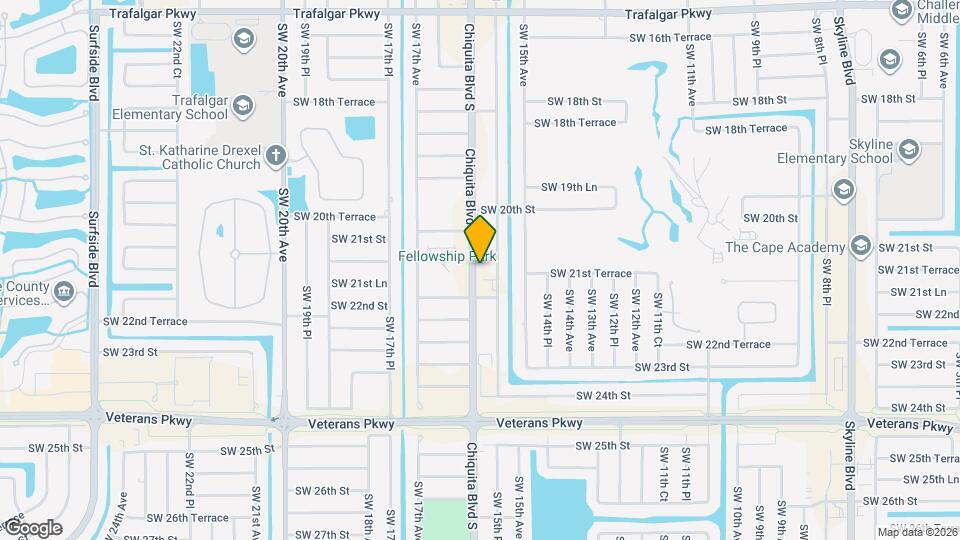 2113 Chiquita Blvd S Map and Location Details