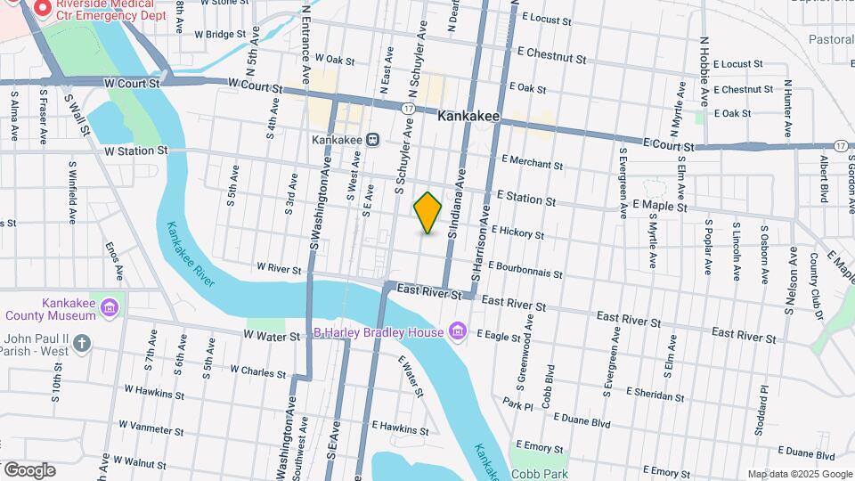 450 S Dearborn Ave Map and Location Details