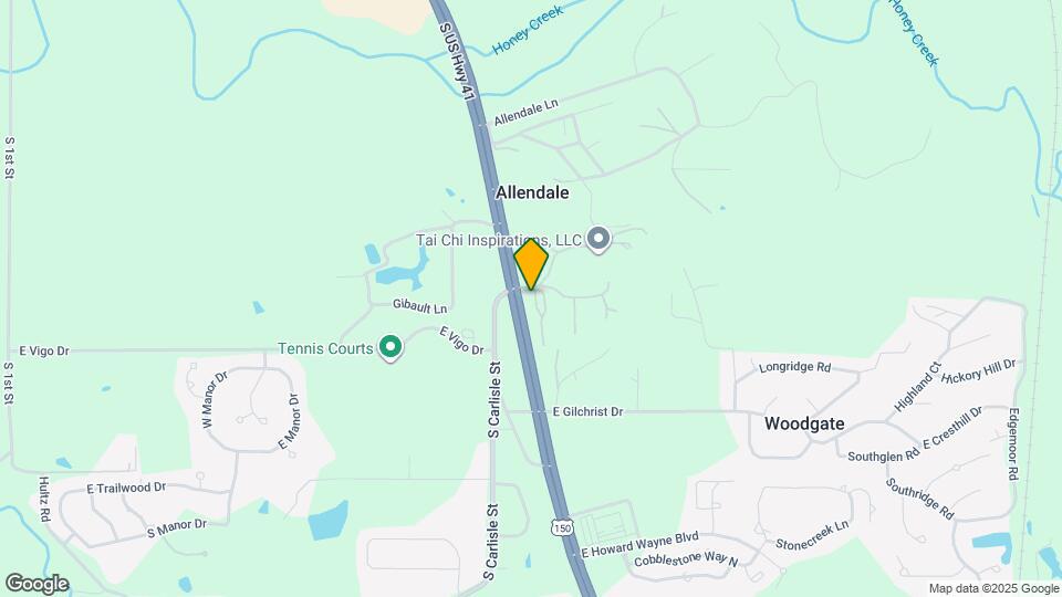 6578 Allendale Blvd Map and Location Details